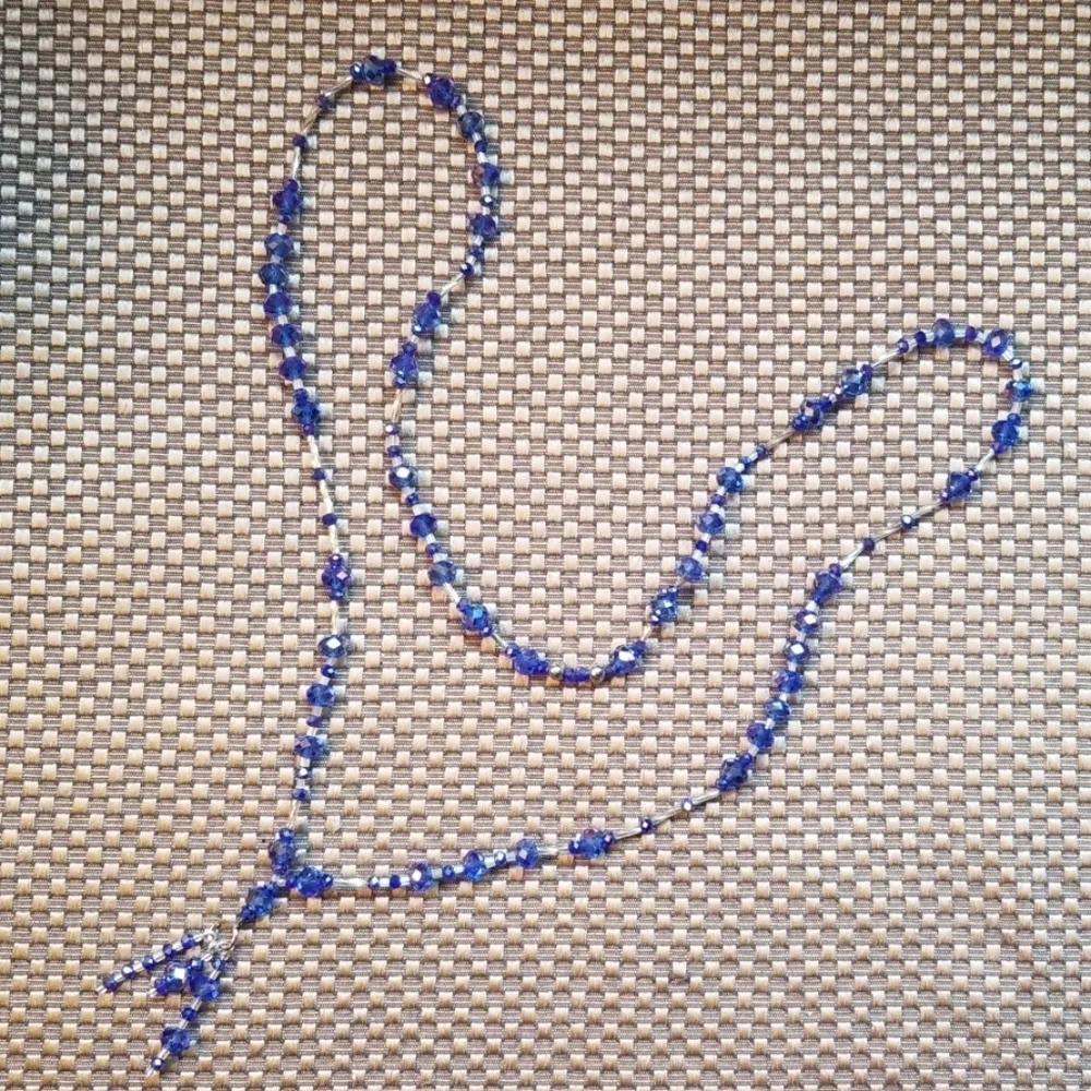 Beautiful beaded ID holder/ lanyard